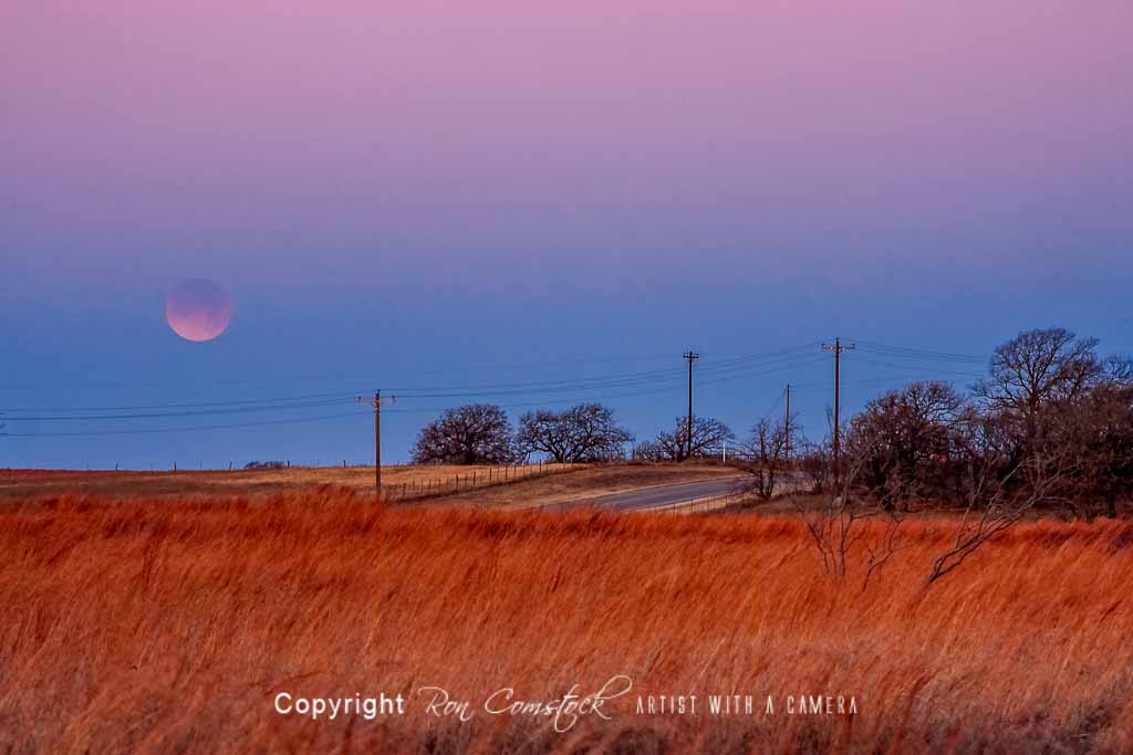 Standard Size Prints: Lunar Eclipse Jan 2018