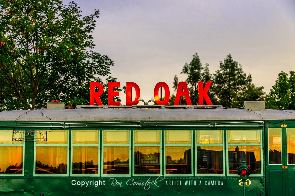 Standard Size Prints: Route 66 Red Oak